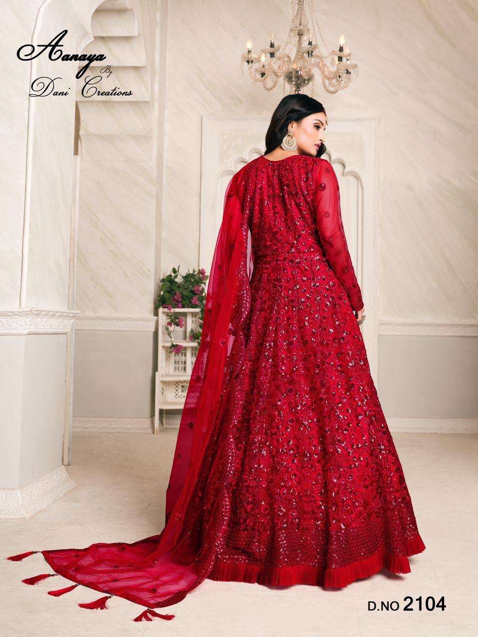 Aanaya Vol 121 Designer Fancy Anarkali Rate view 12