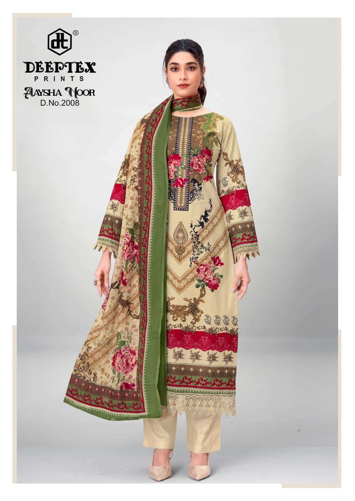 Deeptex Aaysha Noor Vol 2 Fancy Cotton Dress Material view 4
