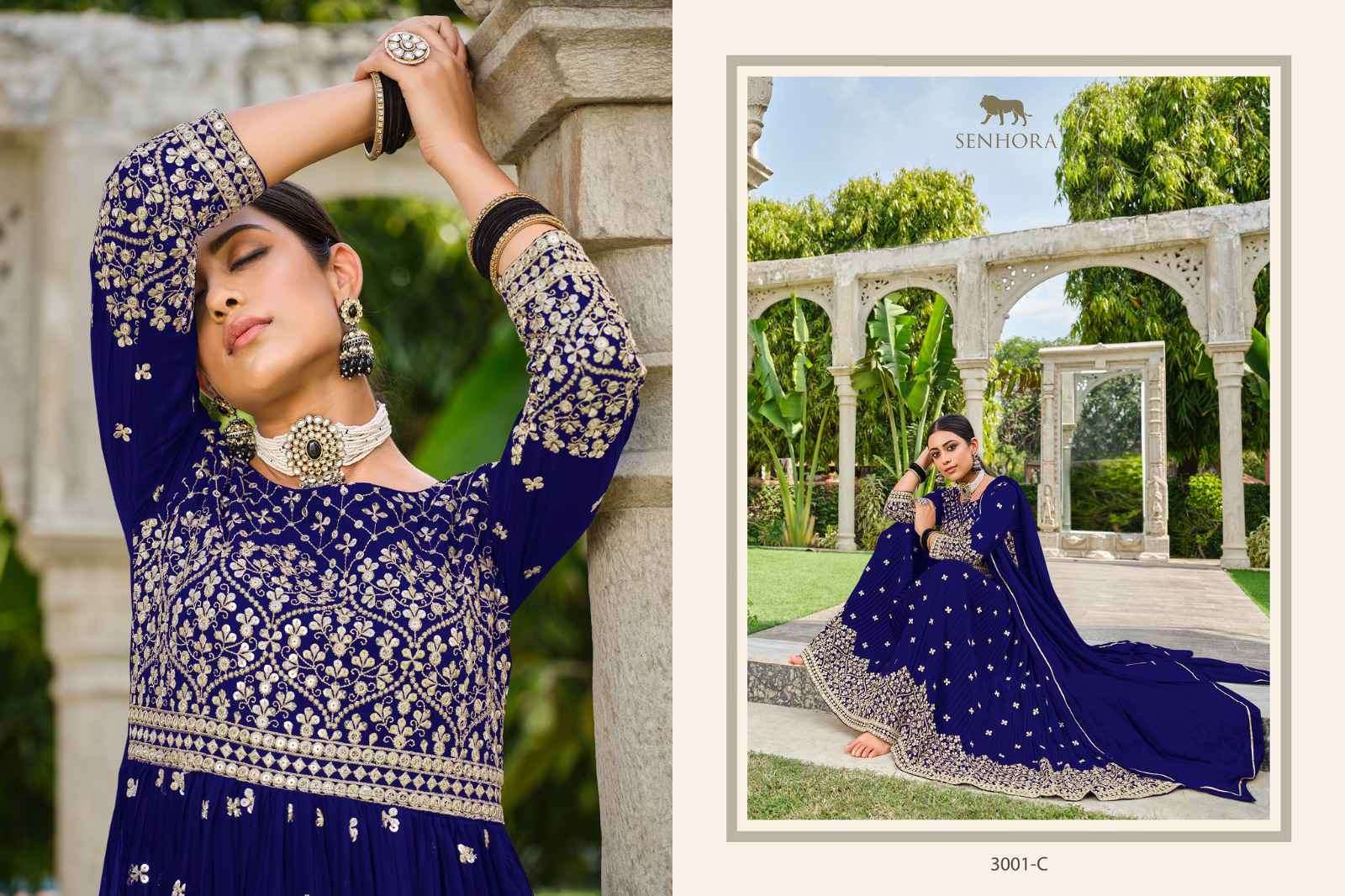 Senhora Rumana 3001 Colors Designer Nayra Style Dress Festive Collection view 8