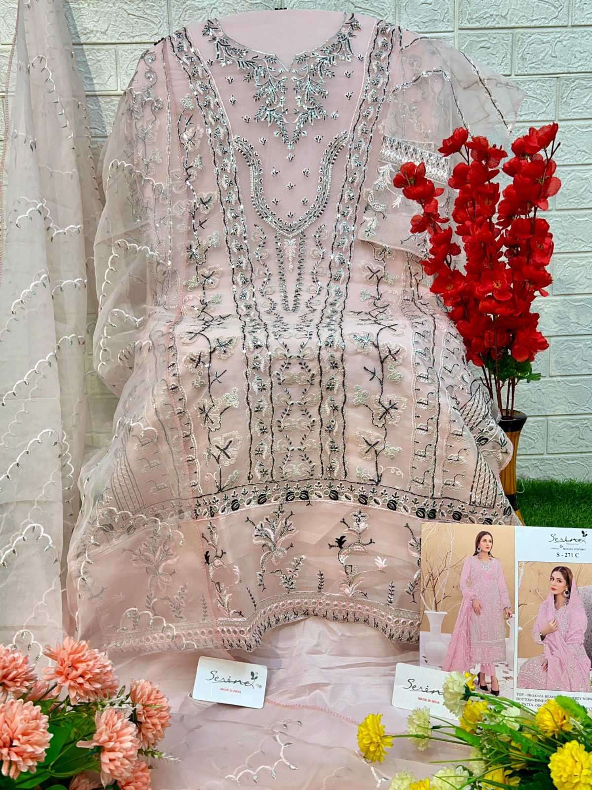 Serine S 271 Colors Wedding Wear Pakistani Designer Suit New Arrivals view 8