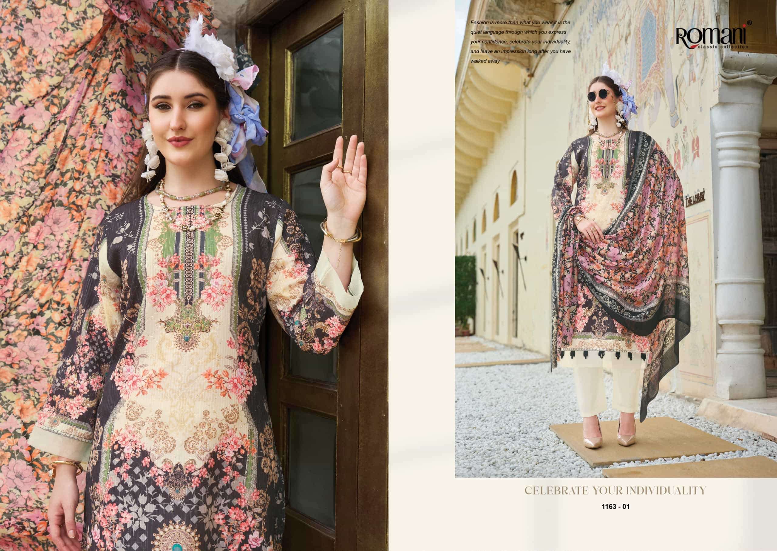 Romani Nafisa Vol 3 Fancy Cotton Dress Material view 4
