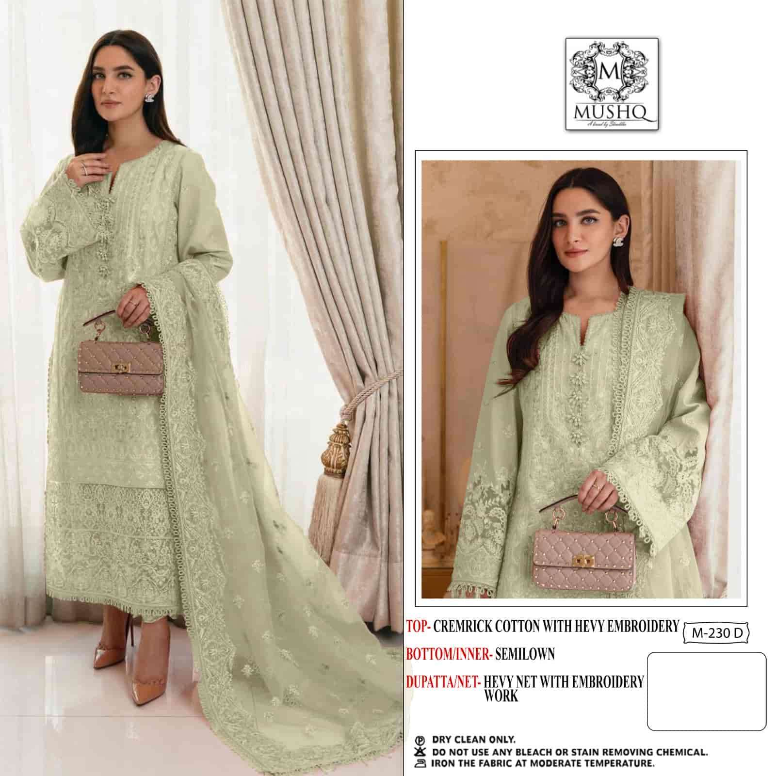 Mushq M-230 D Fancy Pakistani Suit
