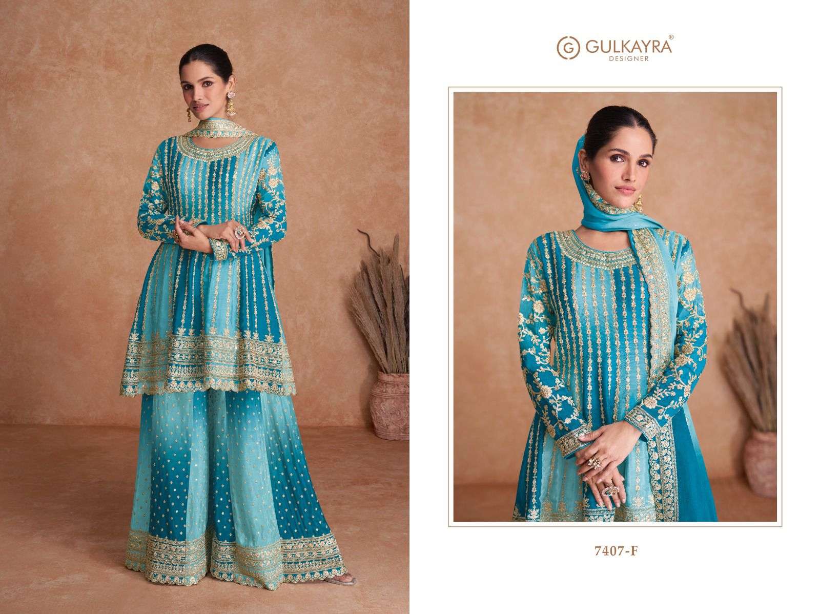 Gulkayra Vaani Vol 2 7407 New Colour Sharara Style Readymade Designer Dress view 11