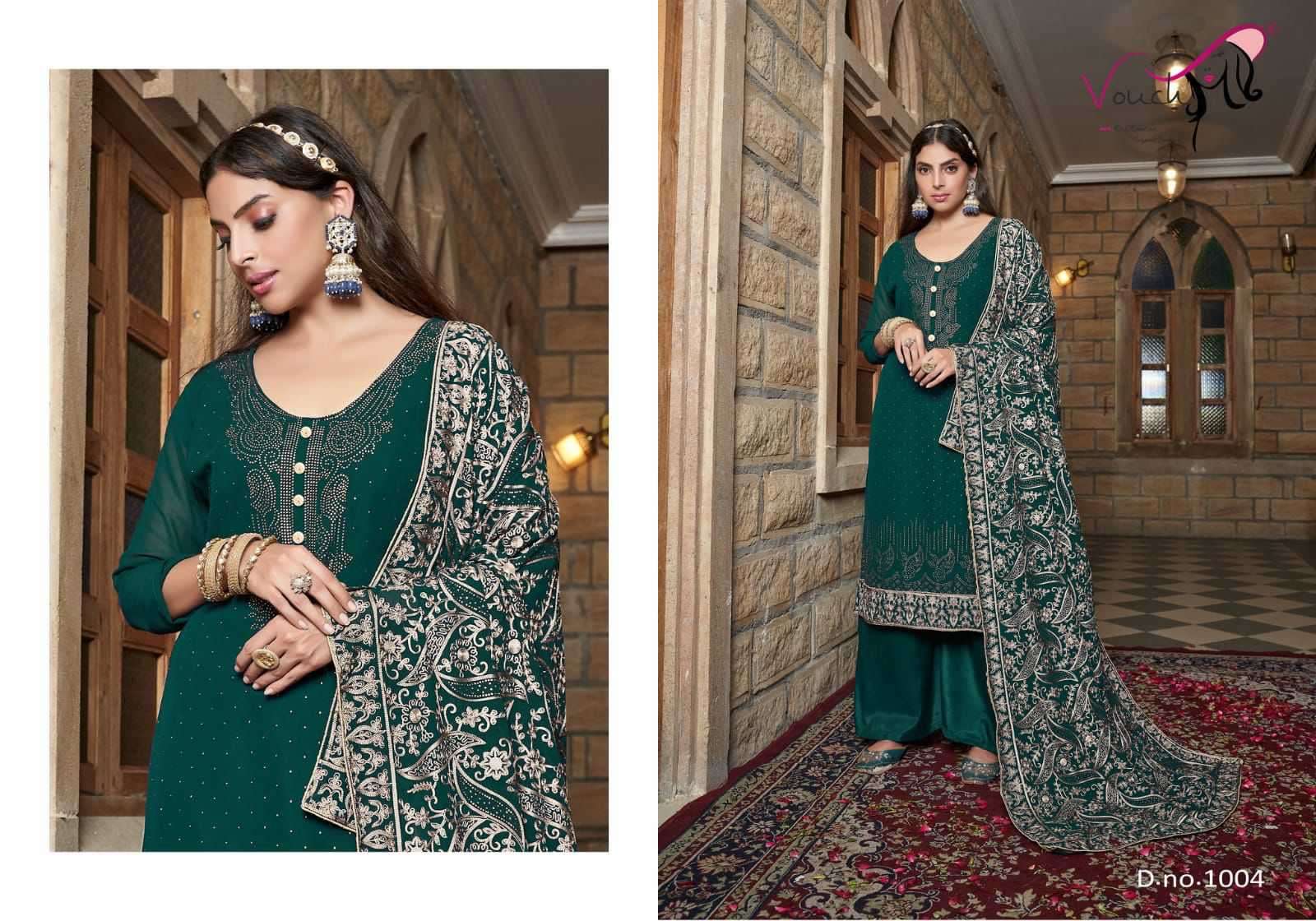 Vouch Naari Designer Georgette Festive Dress view 4
