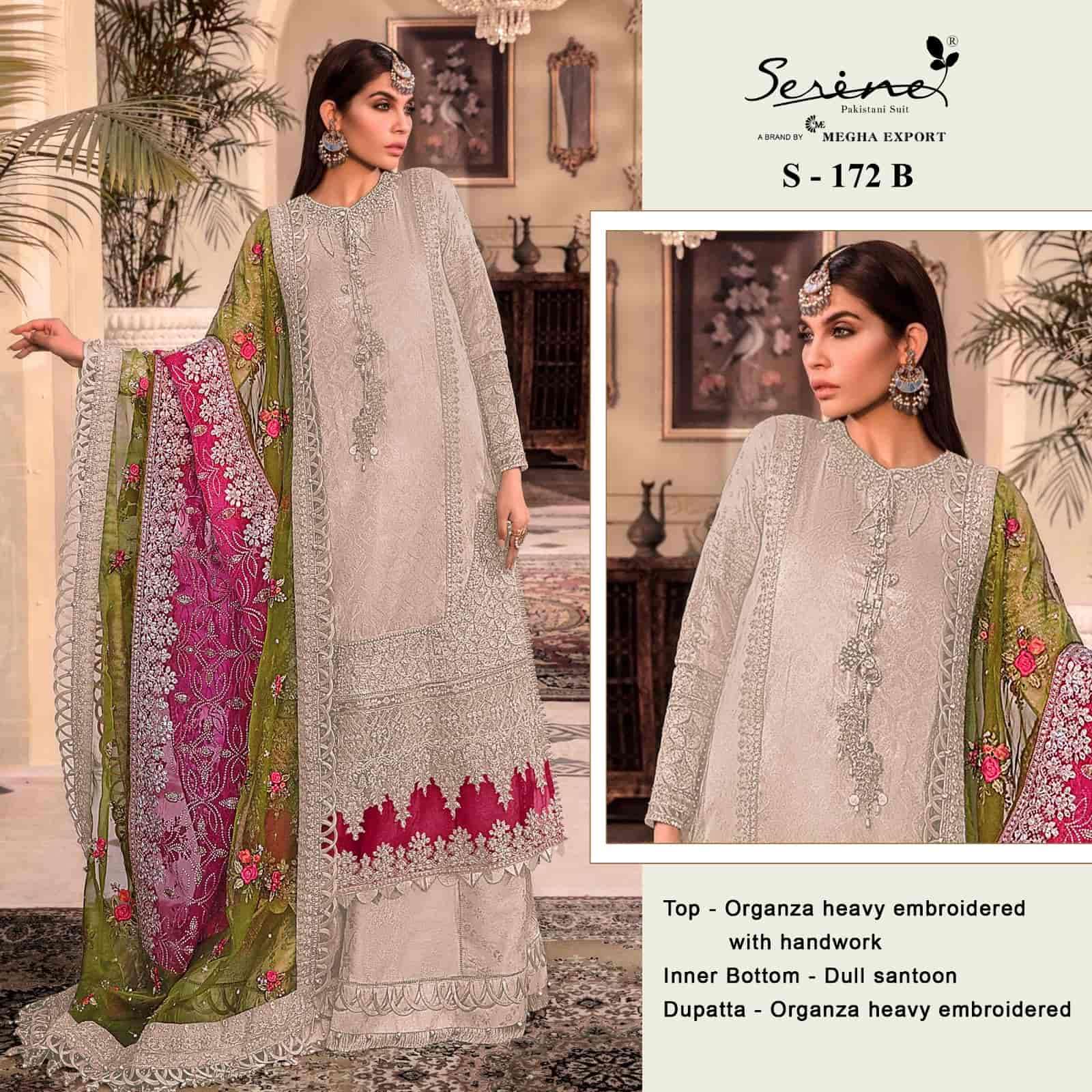 Megha Exports S 172 Colors Heavy Embroidered Designer Pakistani Dress Wholesalers view 2