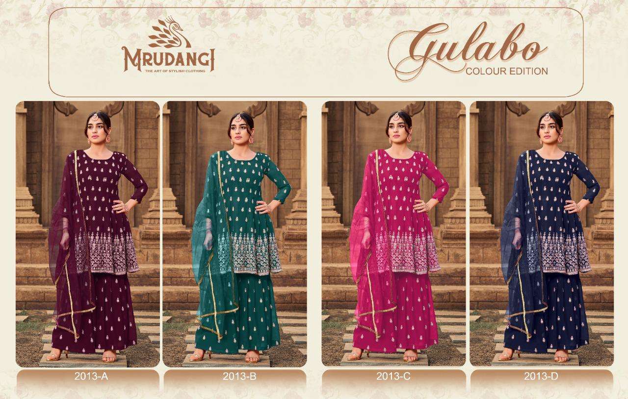Mrudangi Gulabo Party Wear Sarara Set view 7