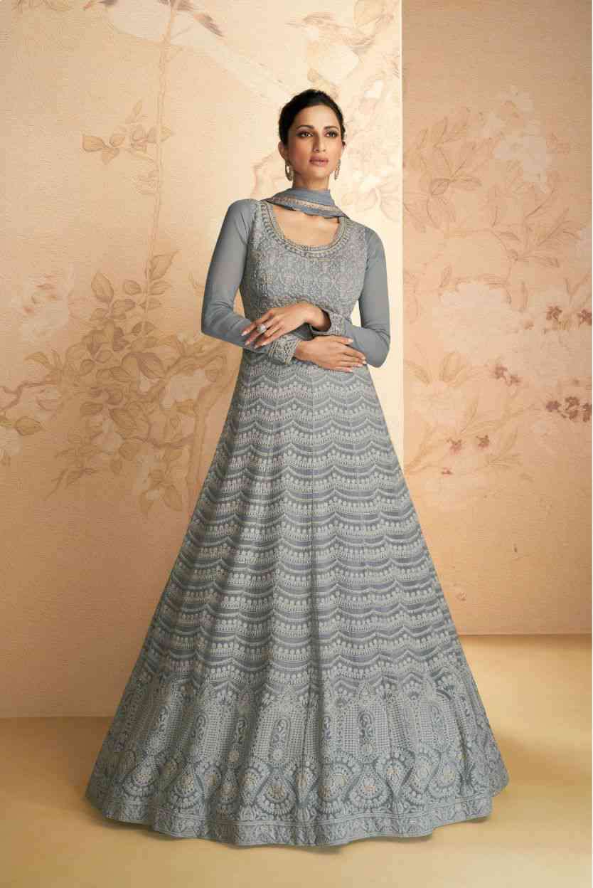 Aashirwad Gulkand Disha Partywear Anarkali Gown Collection Online view 2