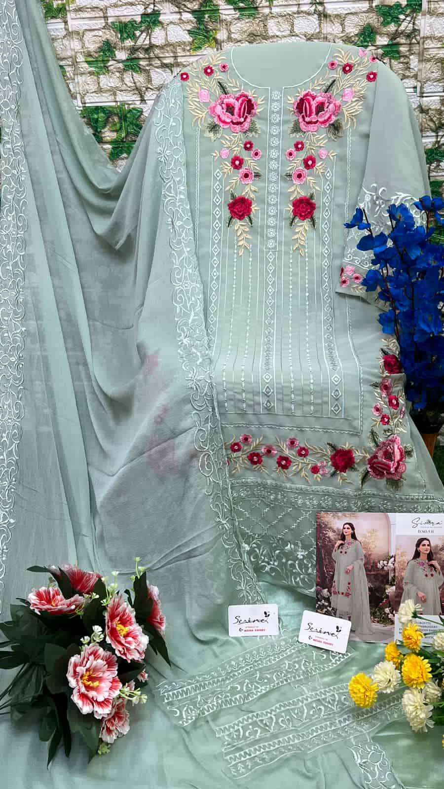 Simra 5 Colors Pakistani Fancy Style New Designer Salwar Suit Wholesalers view 6