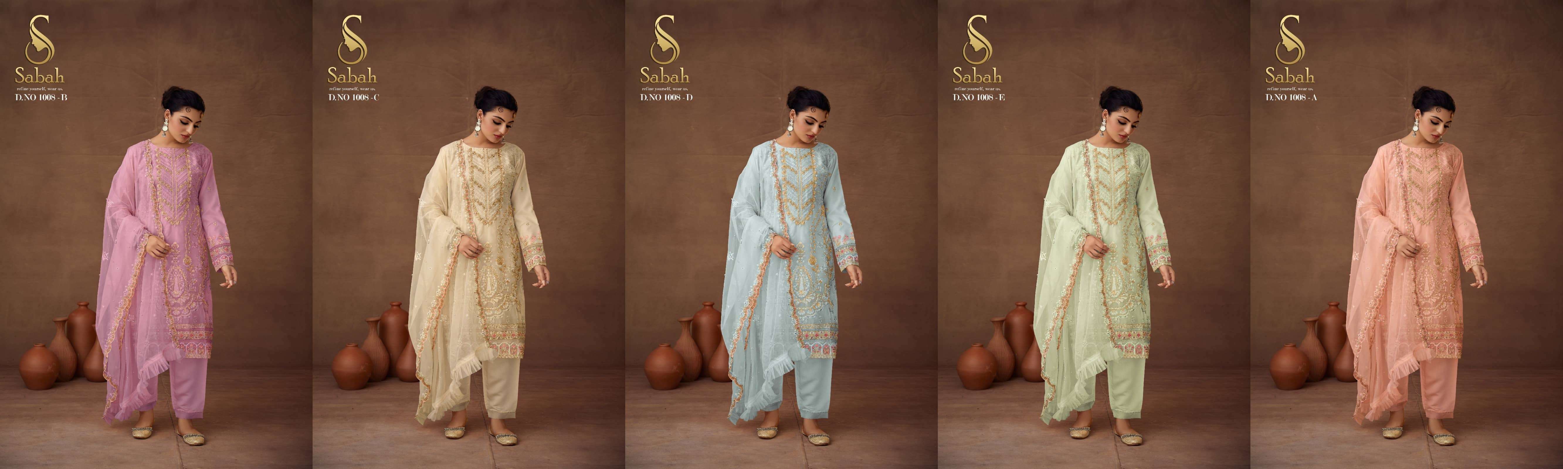 FK Fashion Hub Sabah Riya Exclusive organza readymade Suit view 21
