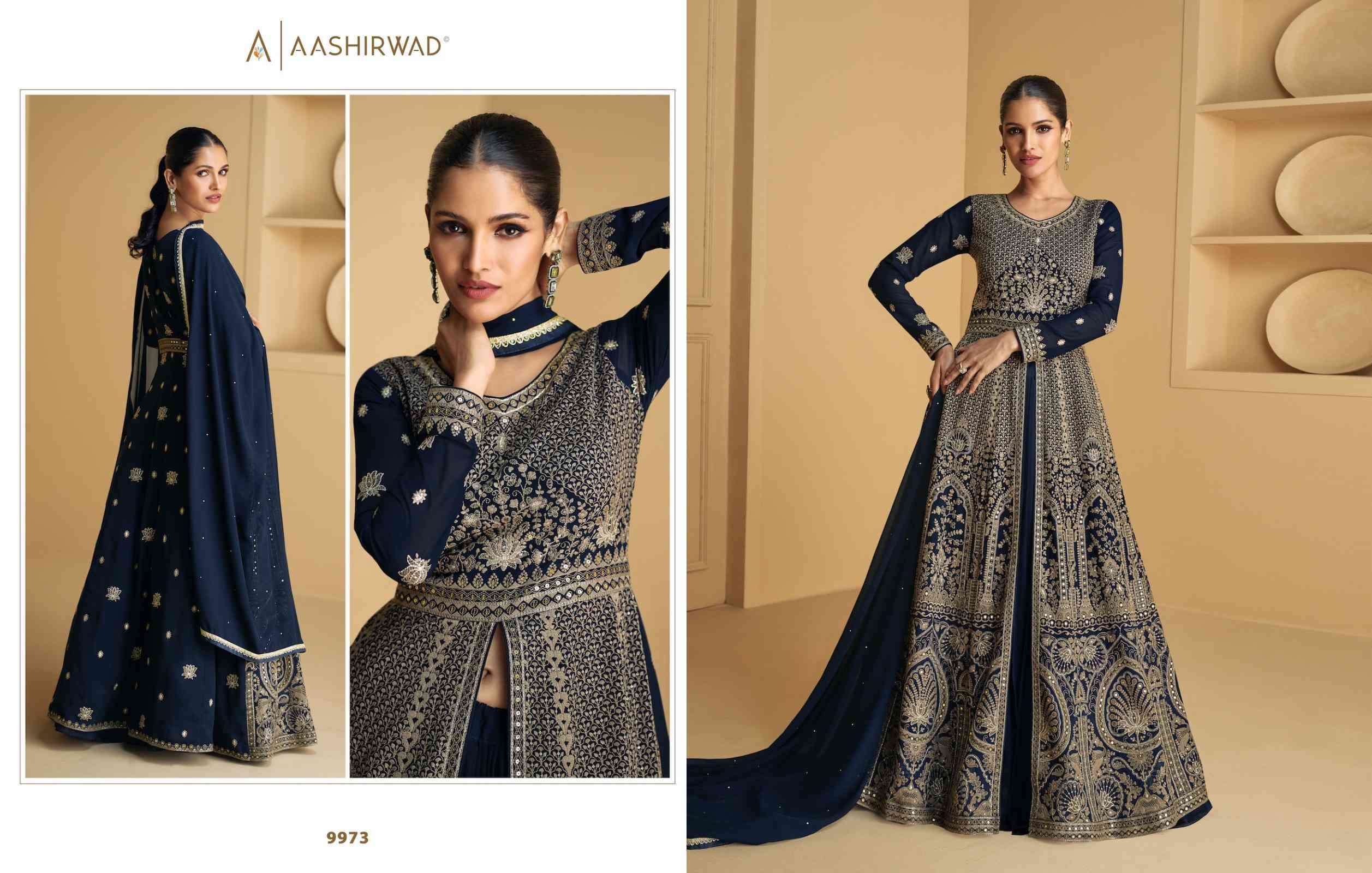 Aashirwad Tareef Indo-Western Partywear Dress view 6