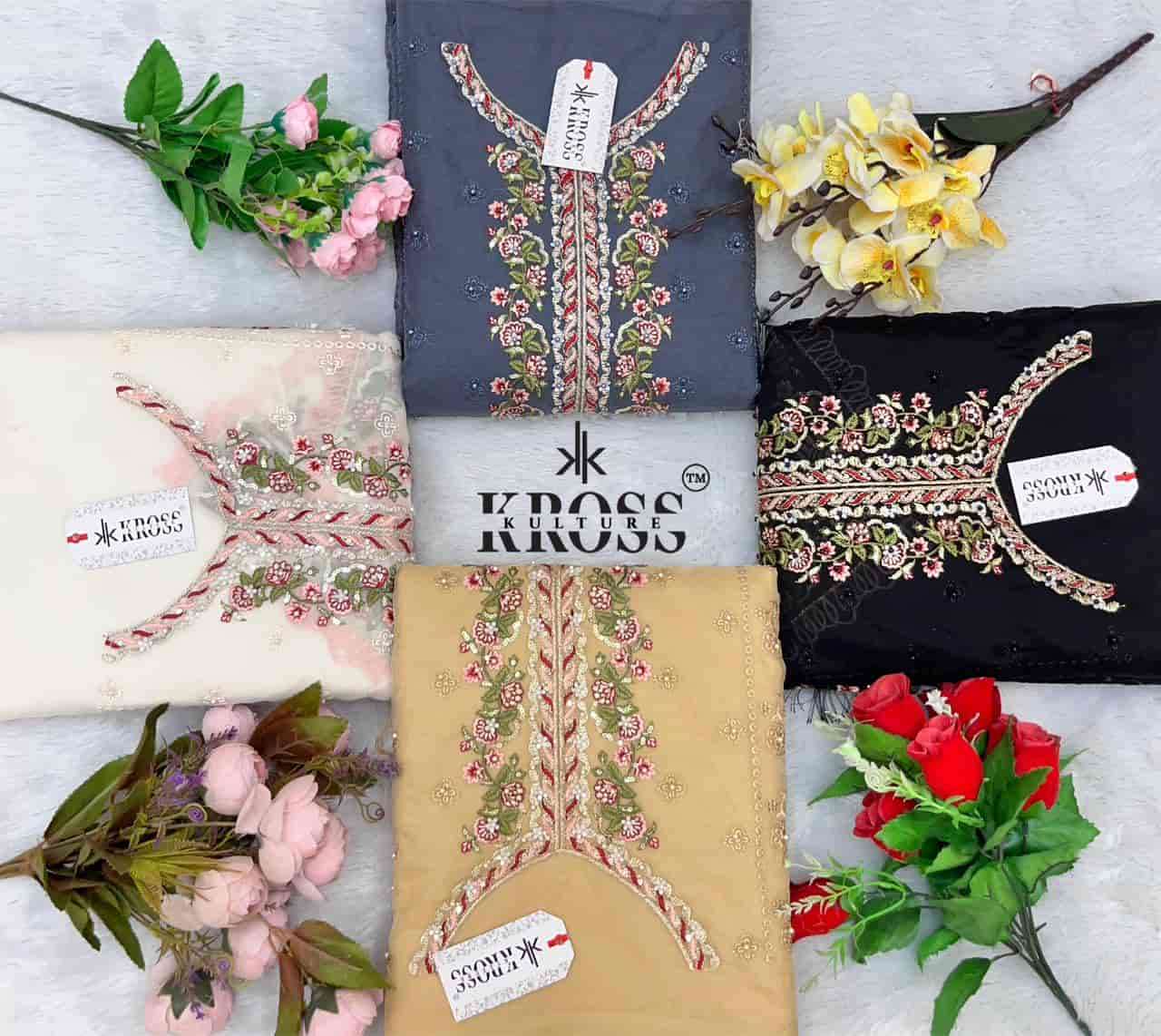 Kross Kulture KK 063 Colors Pakistani Party Wear Style Designer Salwar Suit Wholesalers view 10