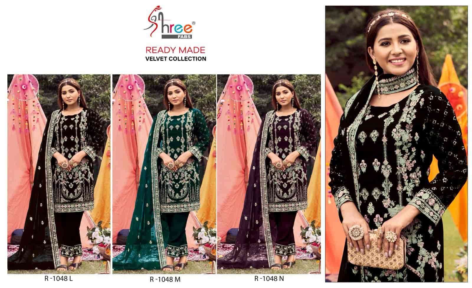 Shree Fabs R 1048 Colors Pakistani Party Wear Style Velvet Readymade Suit Exporter view 5