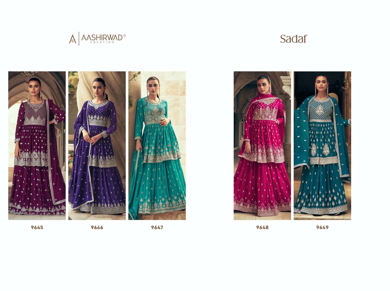 Aashirwad Gulkand Sadaf Wedding Wear Lehenga Style Designer Dress view 17