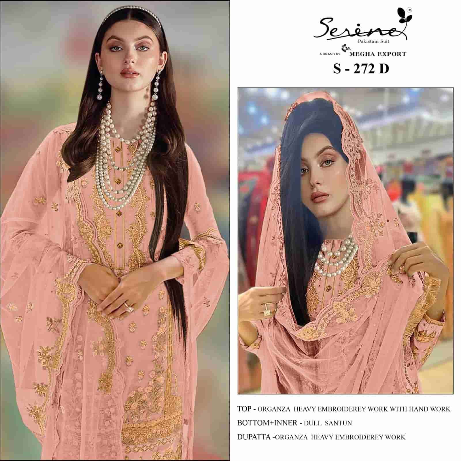 Serine S-272.D Heavy Designer Organza Salwar Suit