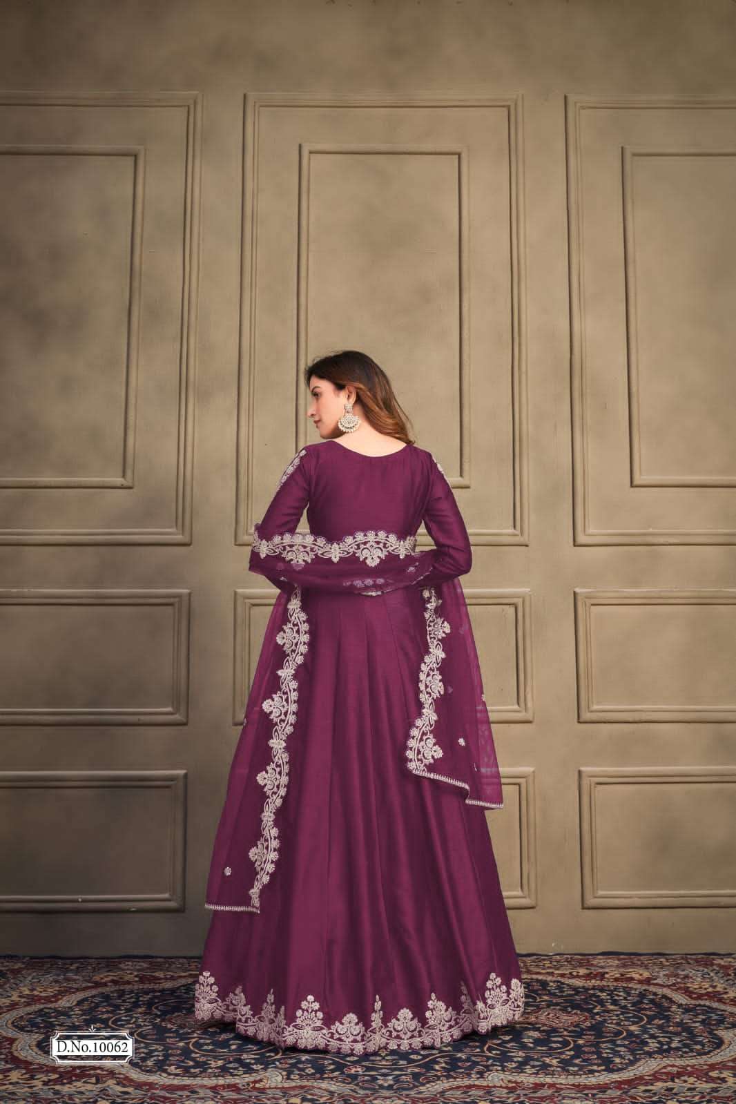 Anjubaa Vol 6 Art Silk Anarkali Party Dress view 13