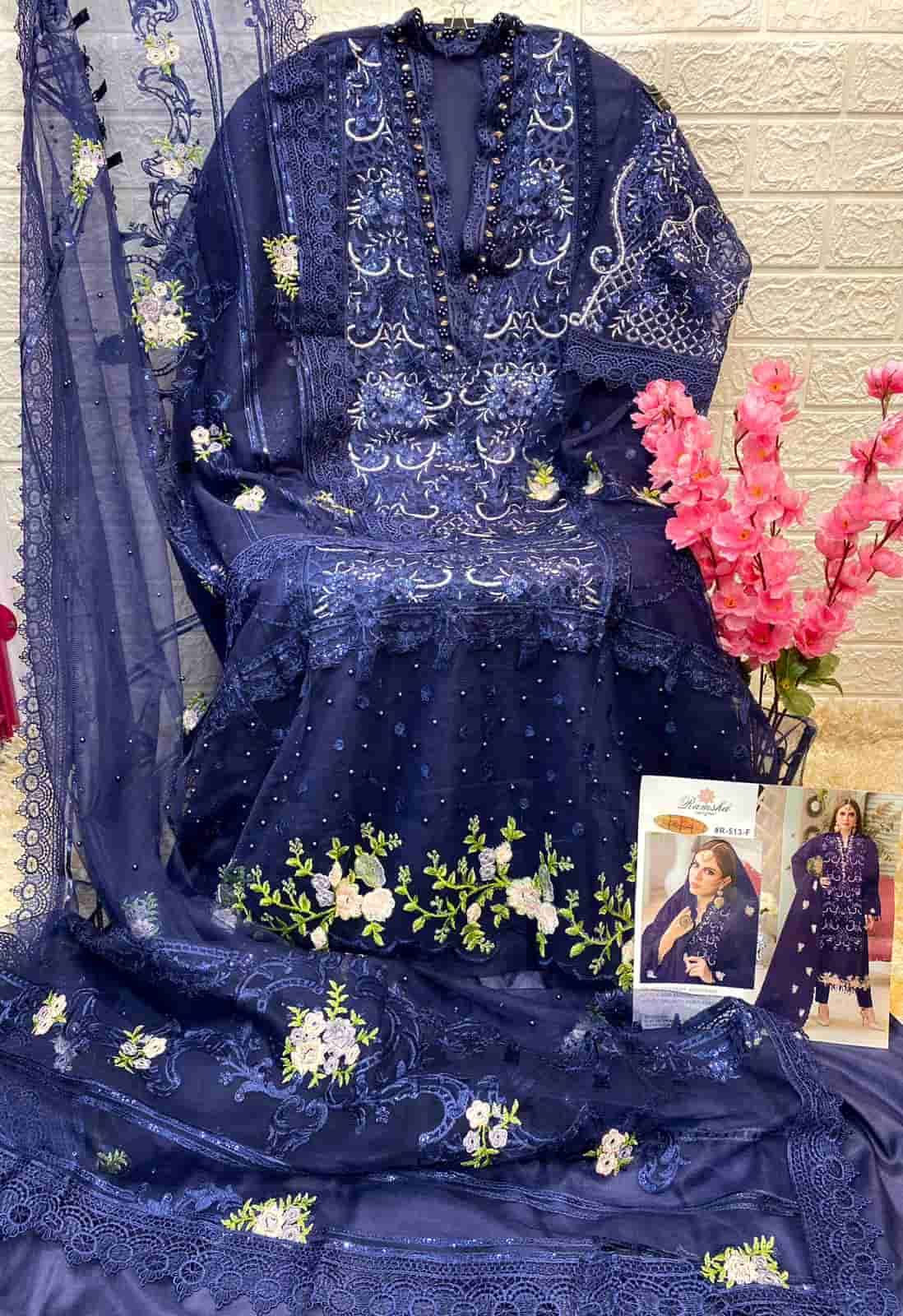 Ramsha R 513 Dark Nx Pakistani New Designer Style Festive Collection view 8