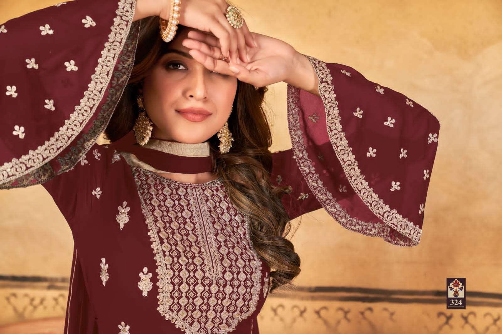 Aanaya Vaani Vol 32 Exclusive Party Wear Georgette Suit Designs view 10