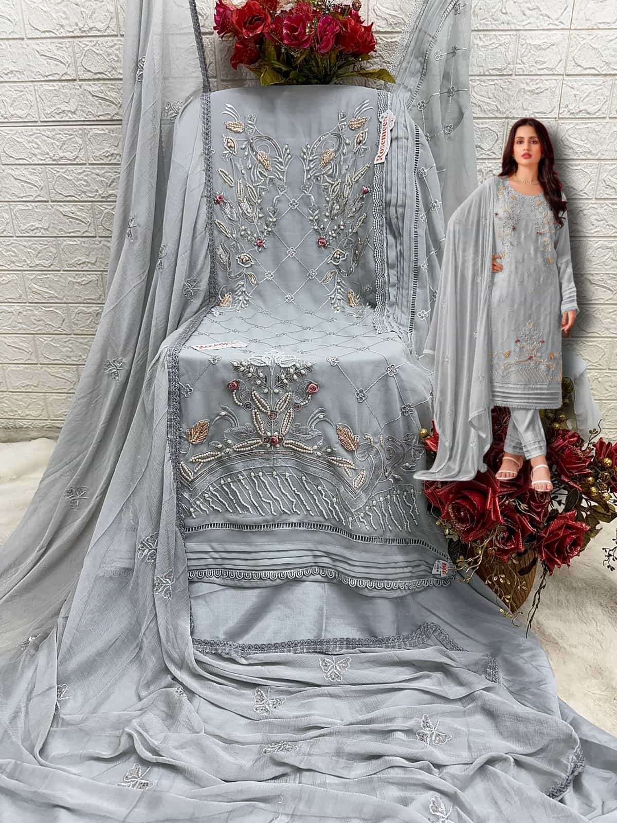 Fepic C 1665 Colors Latest Designer Georgette Embroidered Salwar Suit Wholesalers view 10