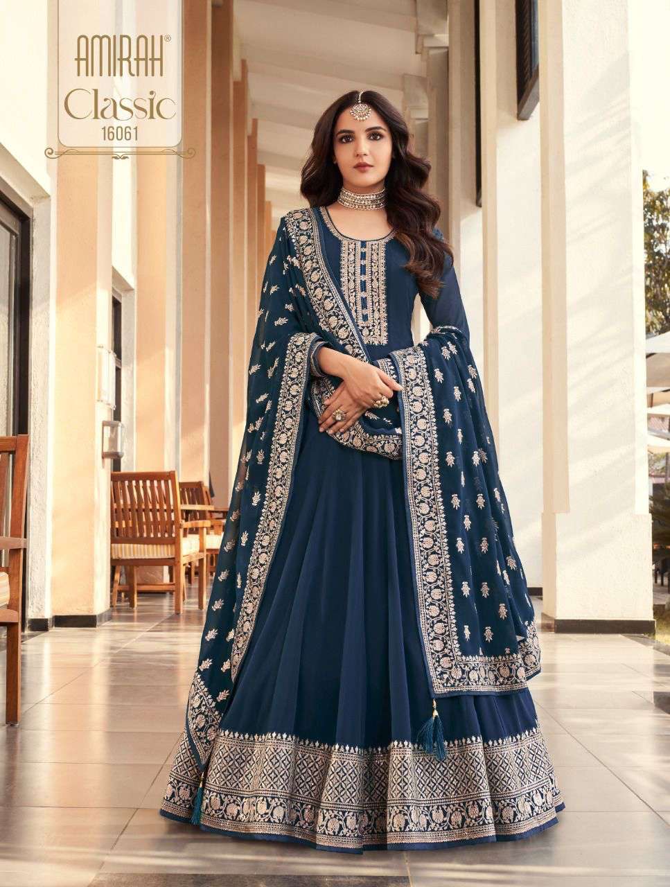 Amirah Classic Vol 2 Designer Anarkali Dress Party Wear Collection Exporter view 2