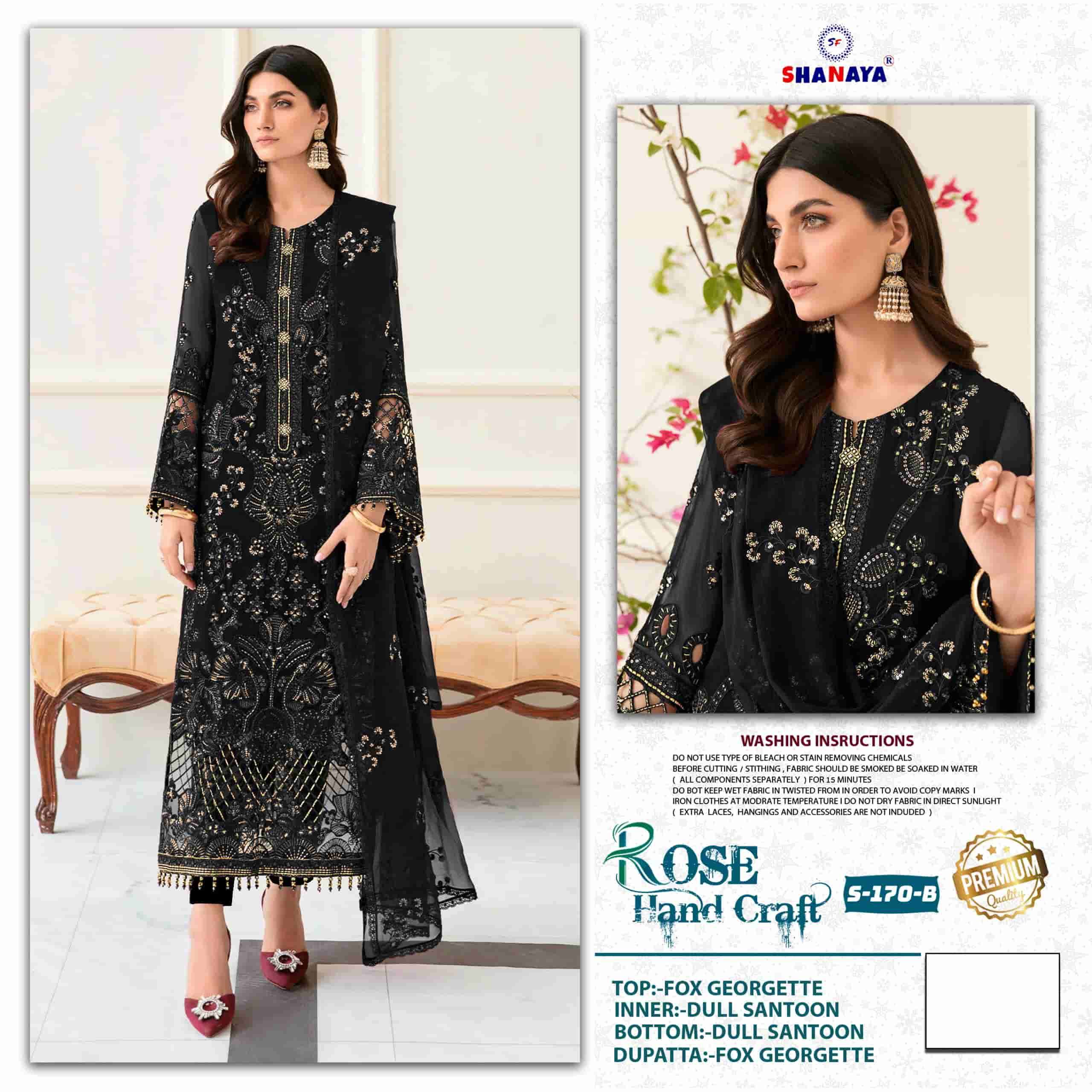 Shanaya S 170 colors pakistani suit view 4