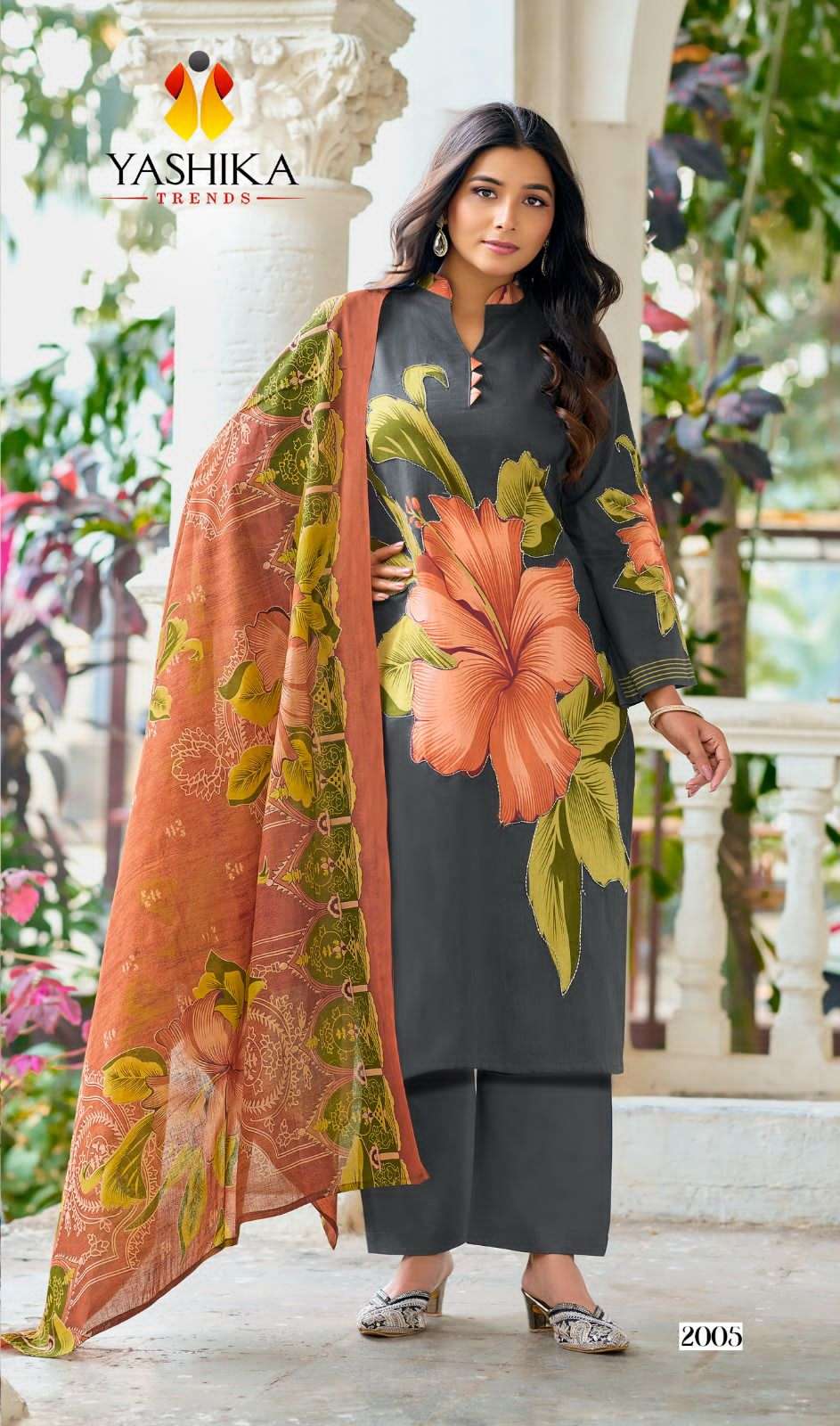 Yashika Anayisha Vol 2 Summer Wear Ladies Dress view 2