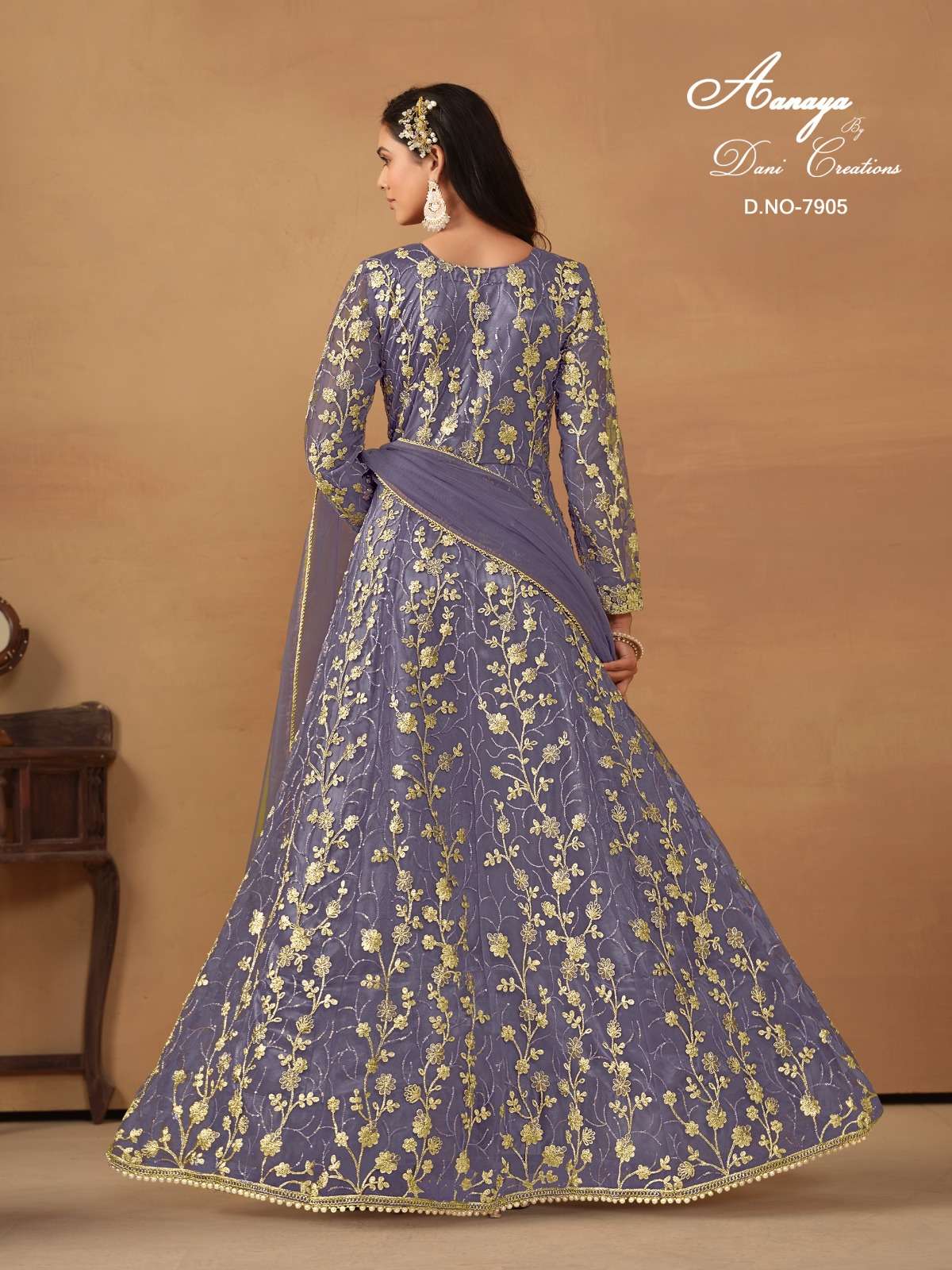 Aanaya Vol 179 7905 To7908 New Colors Wedding Wear Designer Dress Catalog Exporter view 5