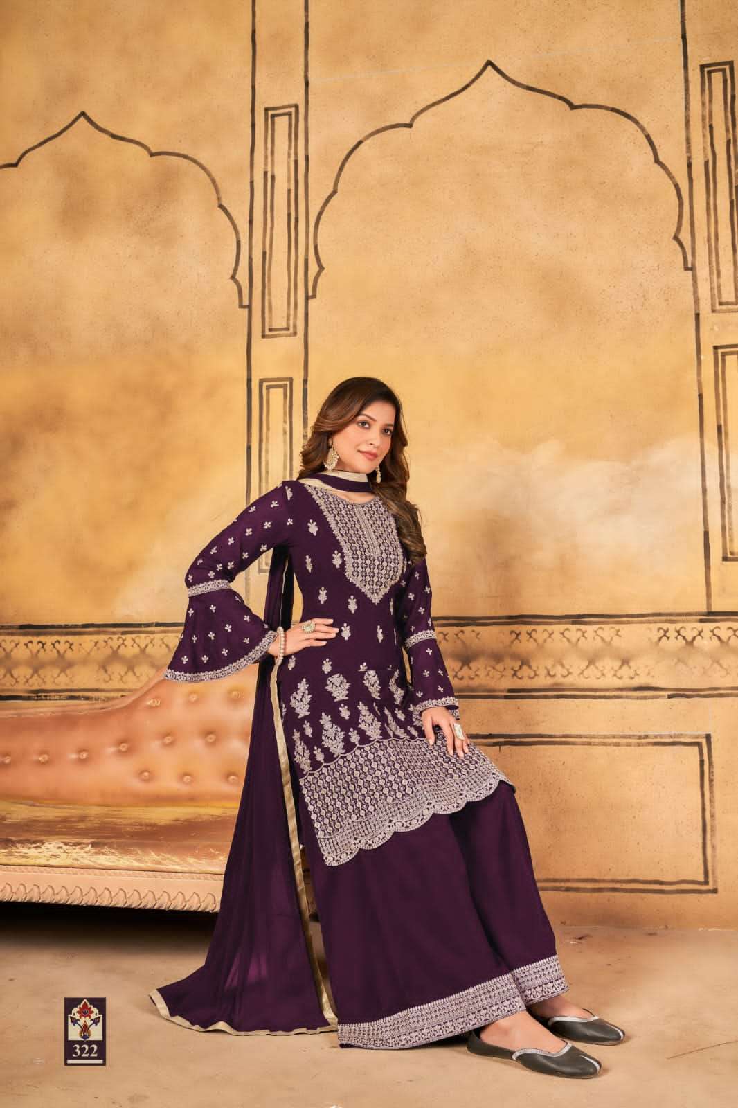 Aanaya Vaani Vol 32 Exclusive Party Wear Georgette Suit Designs view 5