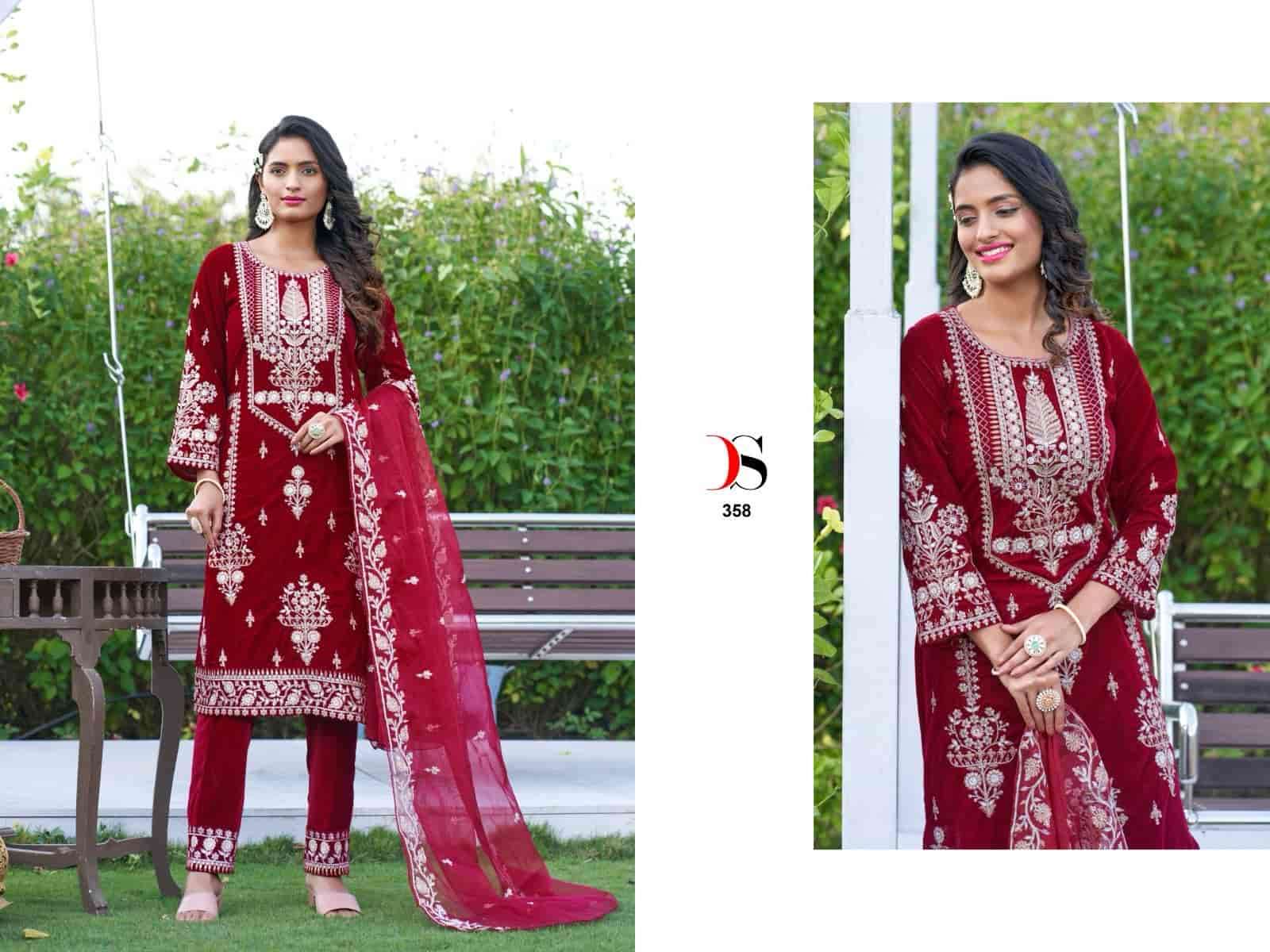 Deepsy Velvet 23 - 4 Winter Wear Style Heavy Designer Salwar Suit Exporters view 3