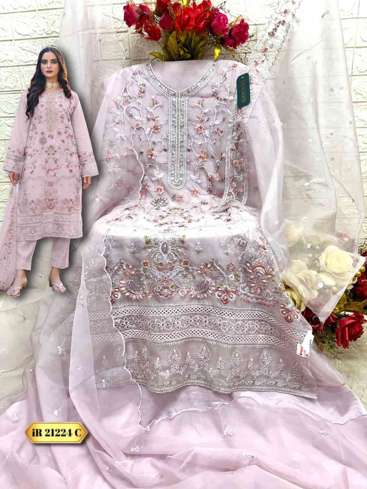 Fepic IR 21224 Colors Pakistani Style Designer Organza Salwar Suit Wholesalers view 7