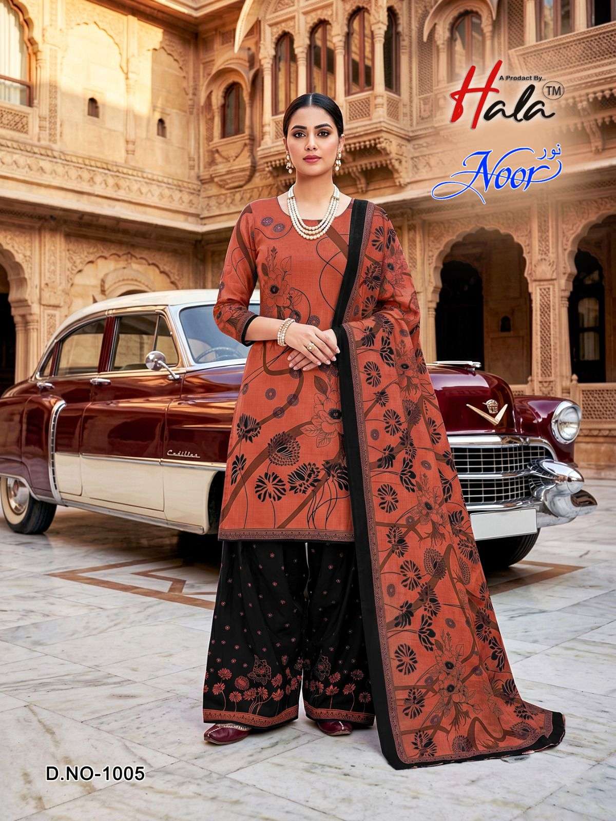 Hala Noor Vol 1 Fancy Cotton Dress Material view 9