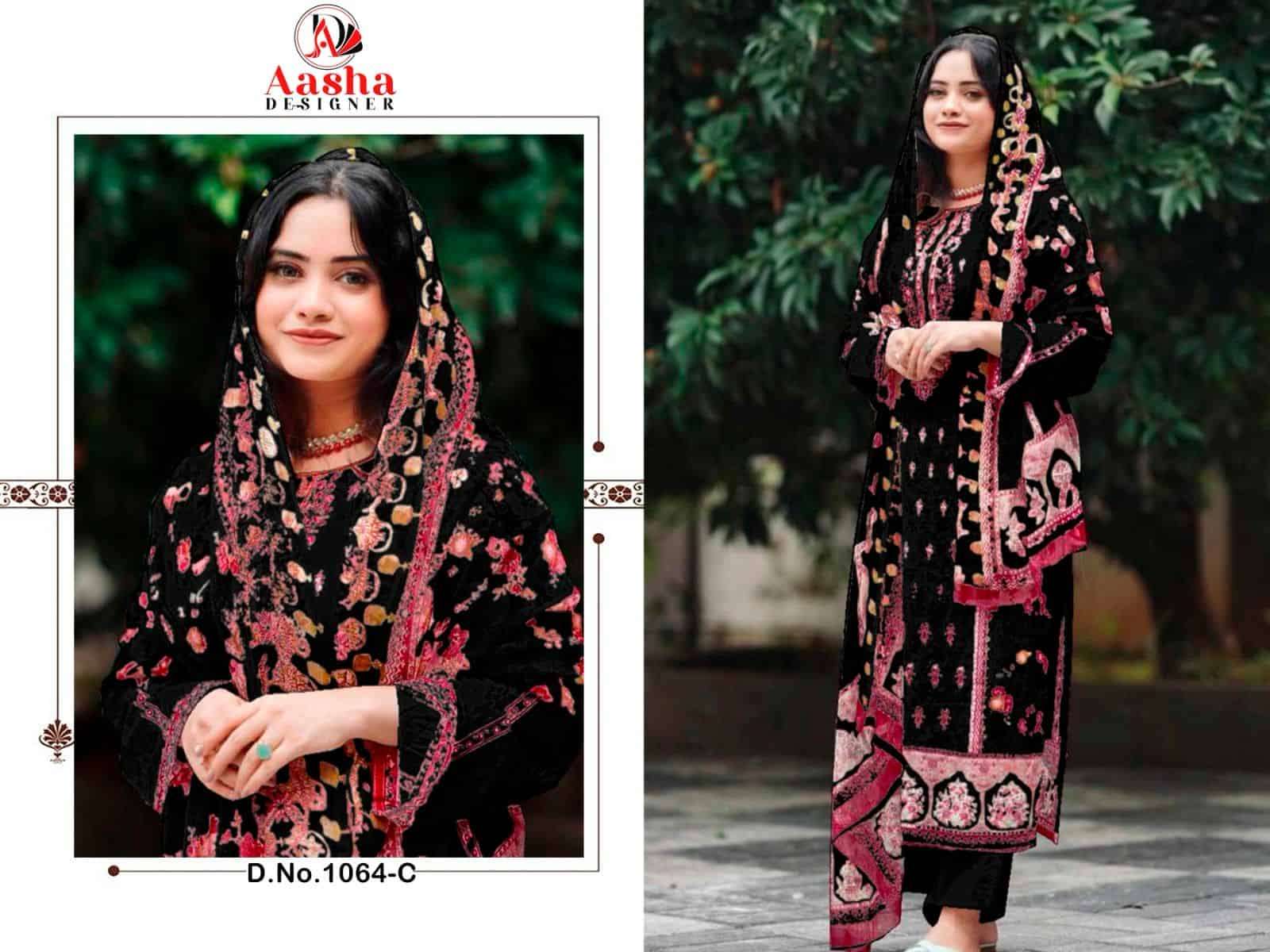 Aasha Designer Harsha Vol 5 Cotton Embroidered Salwar Suit Wholesalers view 7