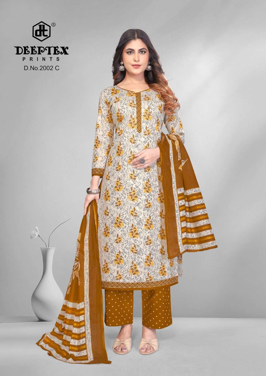 Deeptex 4 Colour Vol 2 Premium Wear Cotton Dress view 22