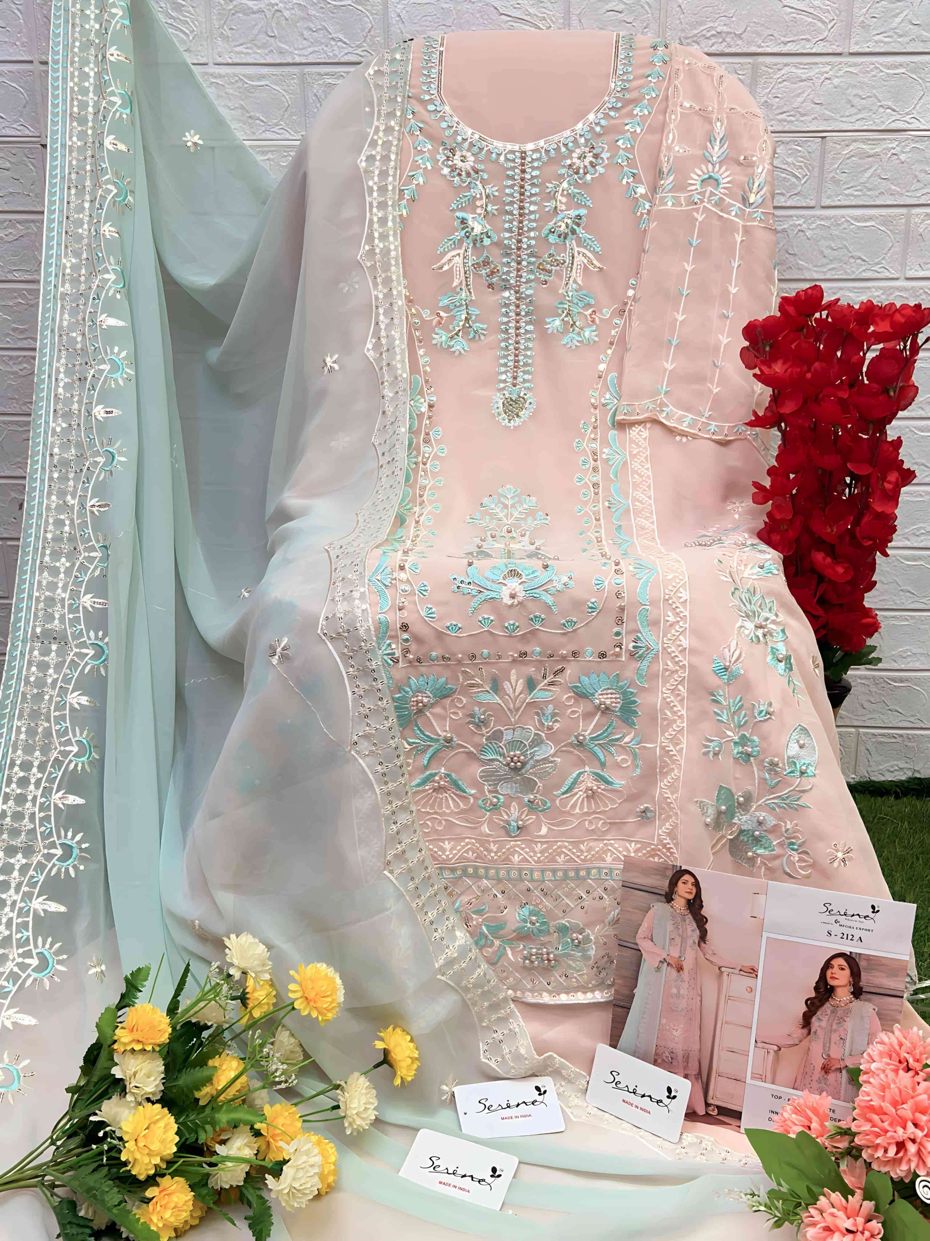 Serine S 212 A Latest Designer Style Pakistani Salwar Suit Online view 2