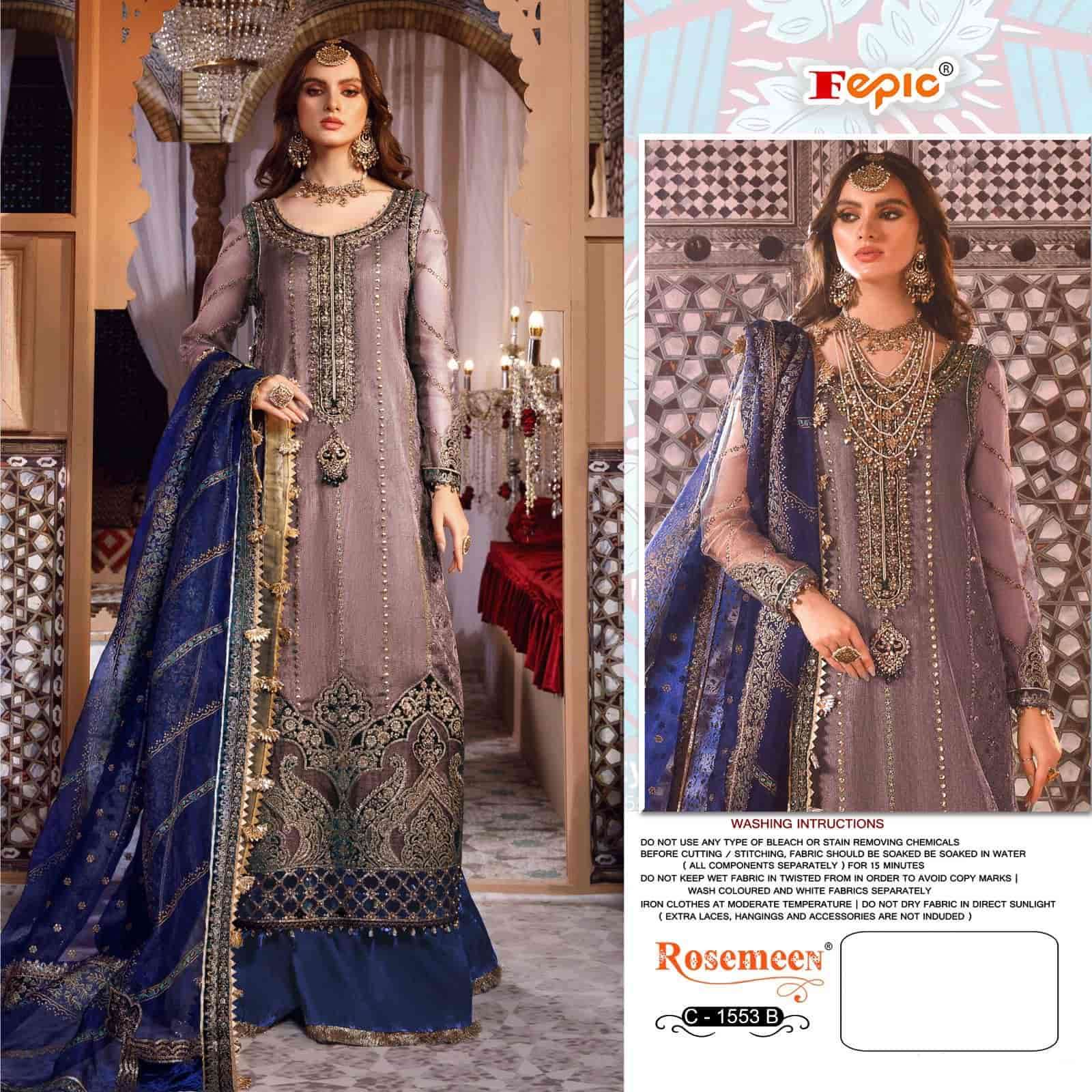 Fepic C 1553 Colors Pakistani Party Wear Suit Wholasaler view 2