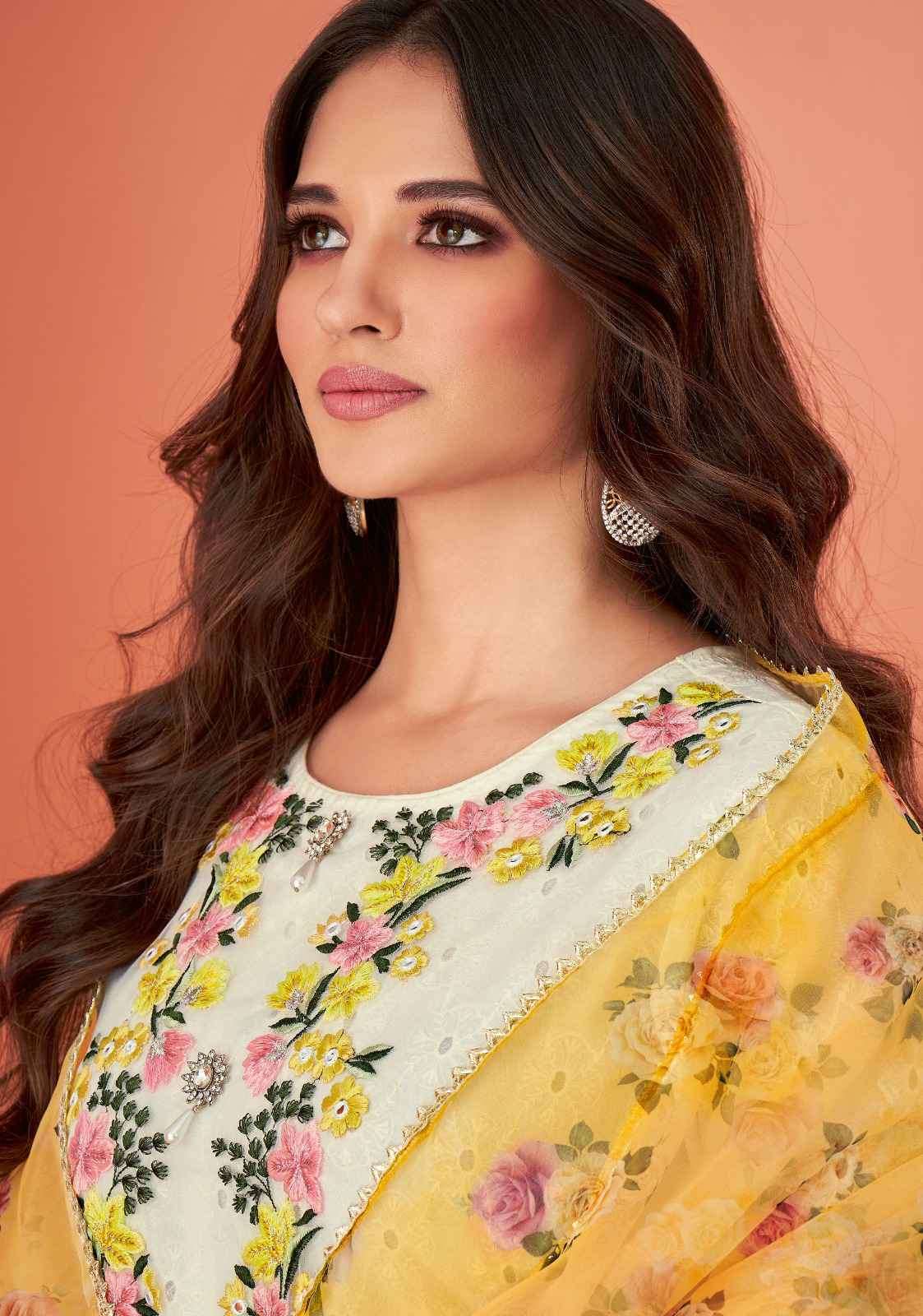 Hiva Anarkali Exclusive Stylish Anarkali Dress Festive Collection New Designs view 4