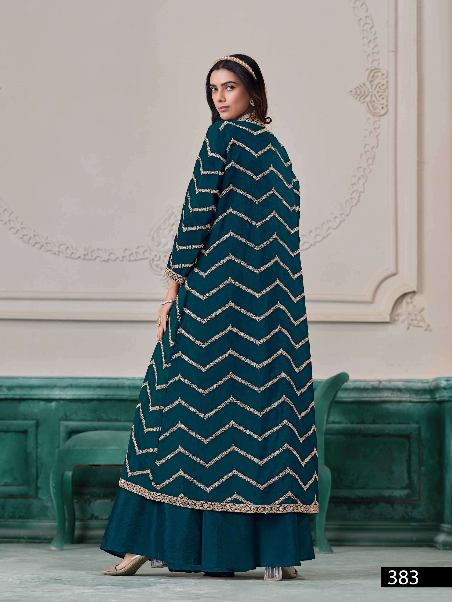 Anjubaa Vol 38 Fancy Designer Indo Western Suit view 7