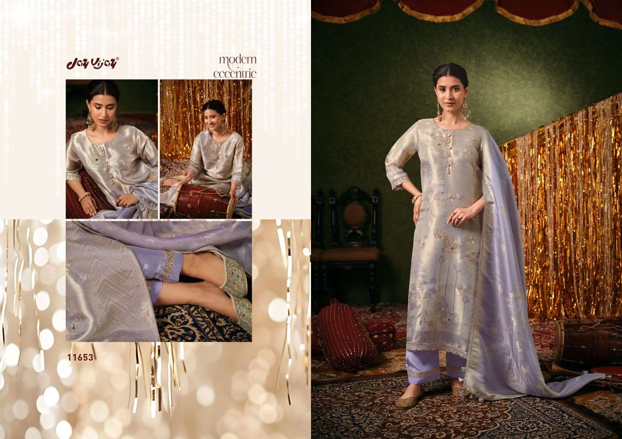 Jay Vijay Fankar Partywear Jacquard Suit view 9
