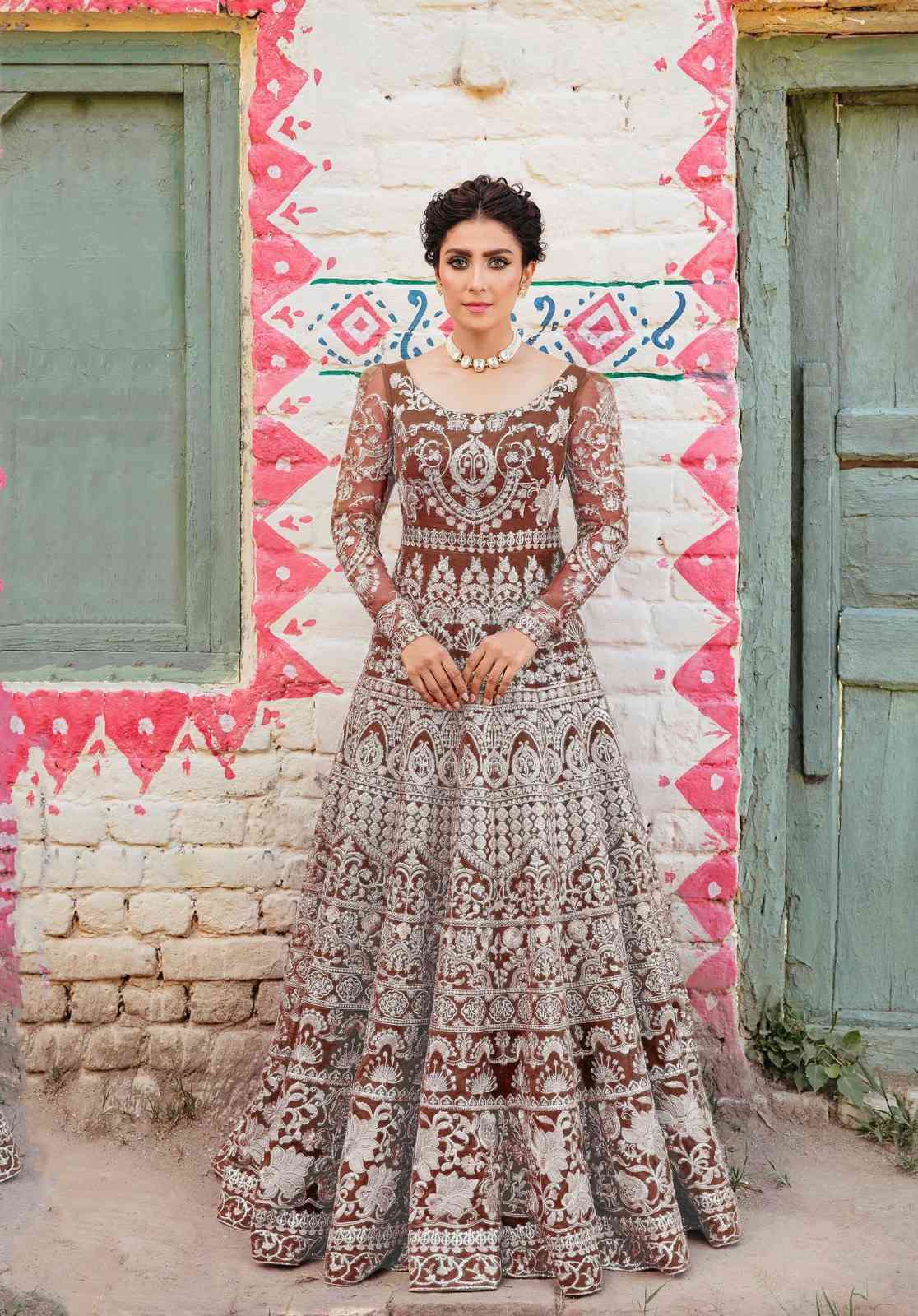 Kb Series Kb 1066 Bridal Designs Party Wear Anarkali Gown Collection view 3