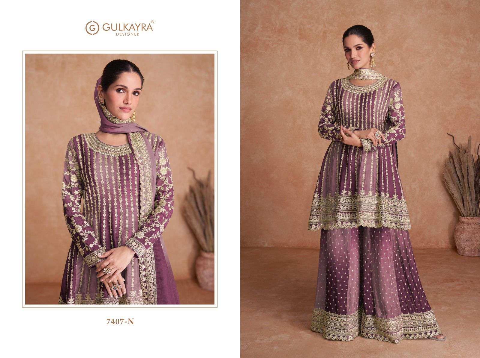 Gulkayra Vaani Vol 2 7407 New Colour Sharara Style Readymade Designer Dress view 10