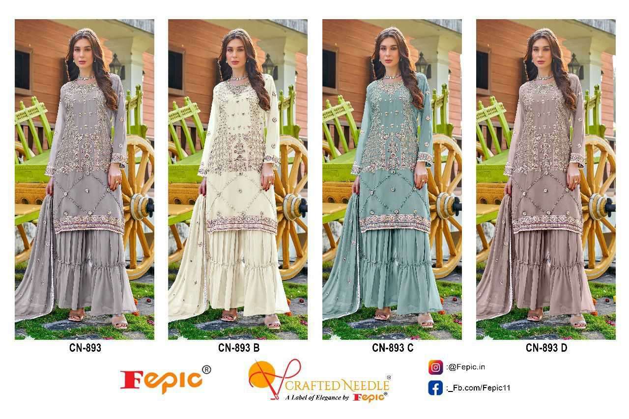 Fepic CN-893 Designer Pakistani Salwar Suit view 5